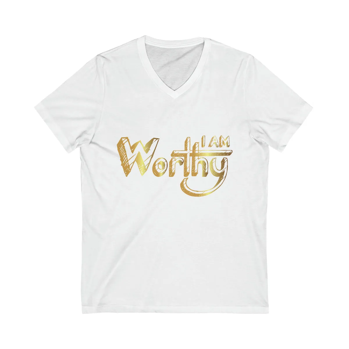 Affirmation Feminist Pro Choice T-Shirt Unisex Size - I am Worthy