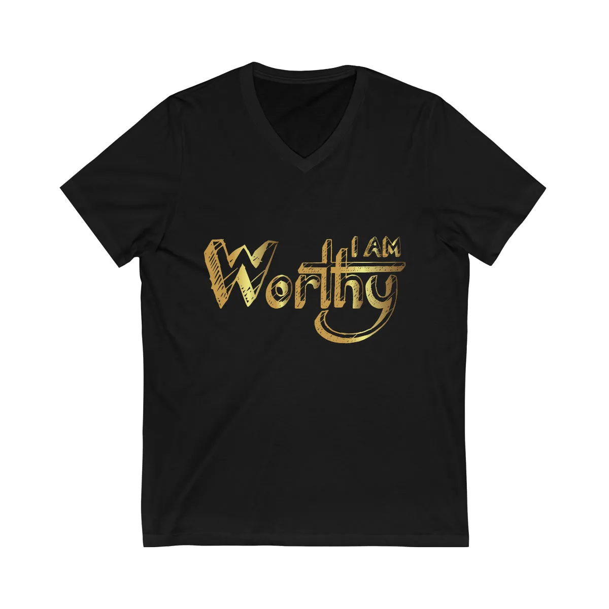 Affirmation Feminist Pro Choice T-Shirt Unisex Size - I am Worthy