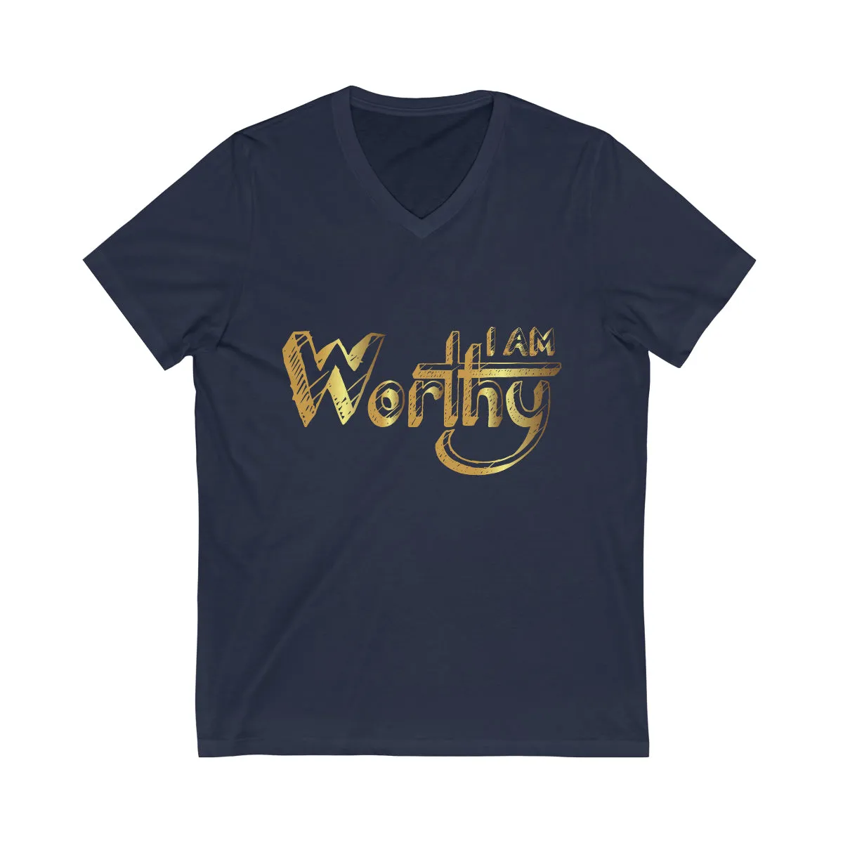 Affirmation Feminist Pro Choice T-Shirt Unisex Size - I am Worthy