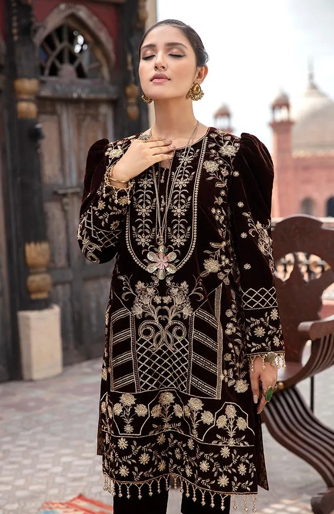 Al Zohaib Textile - AZV V2 21 03 Velveto Luxury Embroidered Shirts Collection 2nd Edition