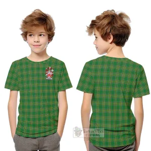 Bamber Irish Clan Kid T-Shirt with Coat of Arms