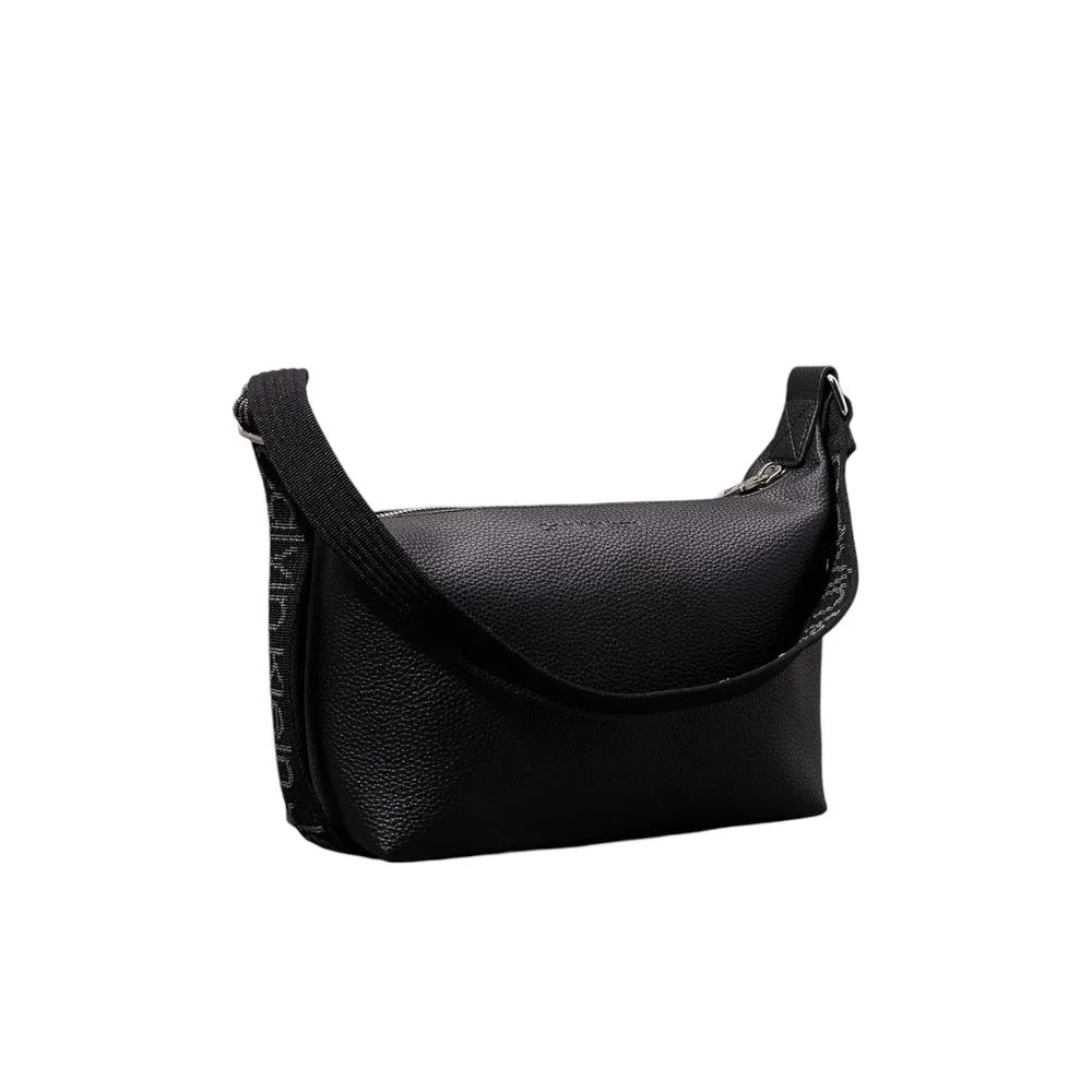 Black Recycled Polyester Handbag