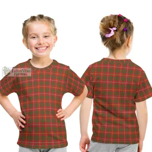 Bruce Modern Tartan Kid T-Shirt