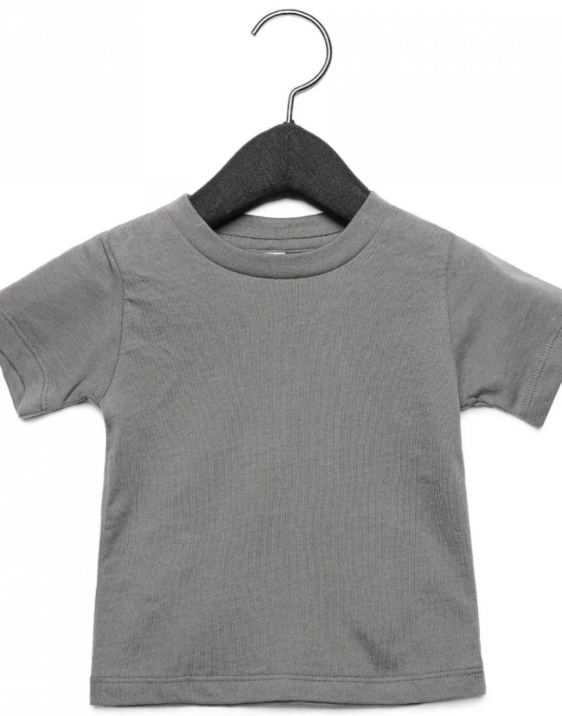 Canvas Baby Crew Neck T-Shirt | ASPHALT