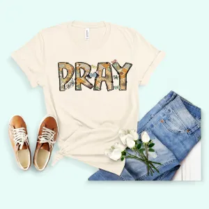 Christian tee shirts Pray Flowers Christian shirt Religious Shirt Inspirational Christian Shirt