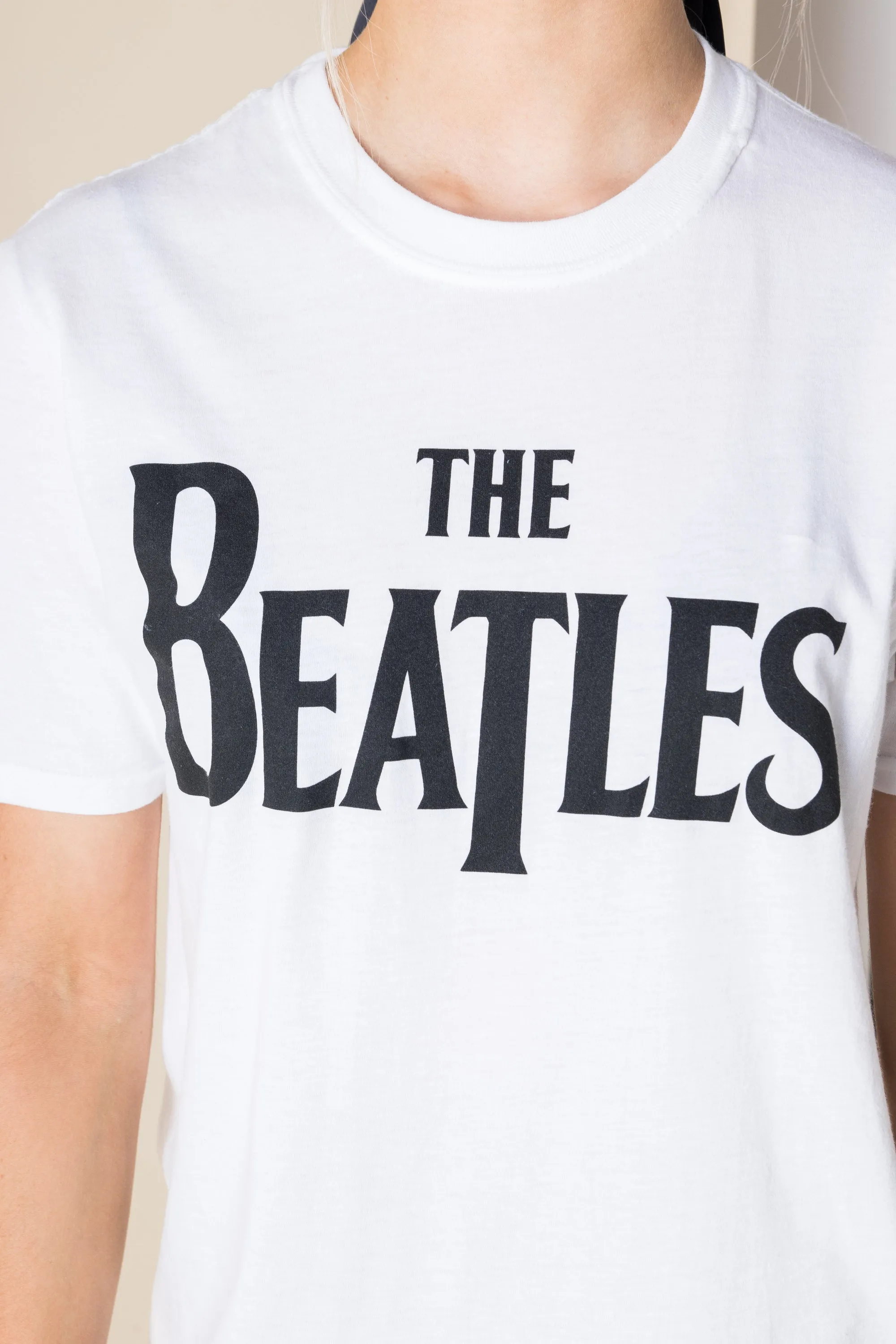 Daisy Street Relaxed T-Shirt with The Beatles Print