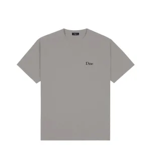 Dime Classic Small Logo T-Shirt Charcoal