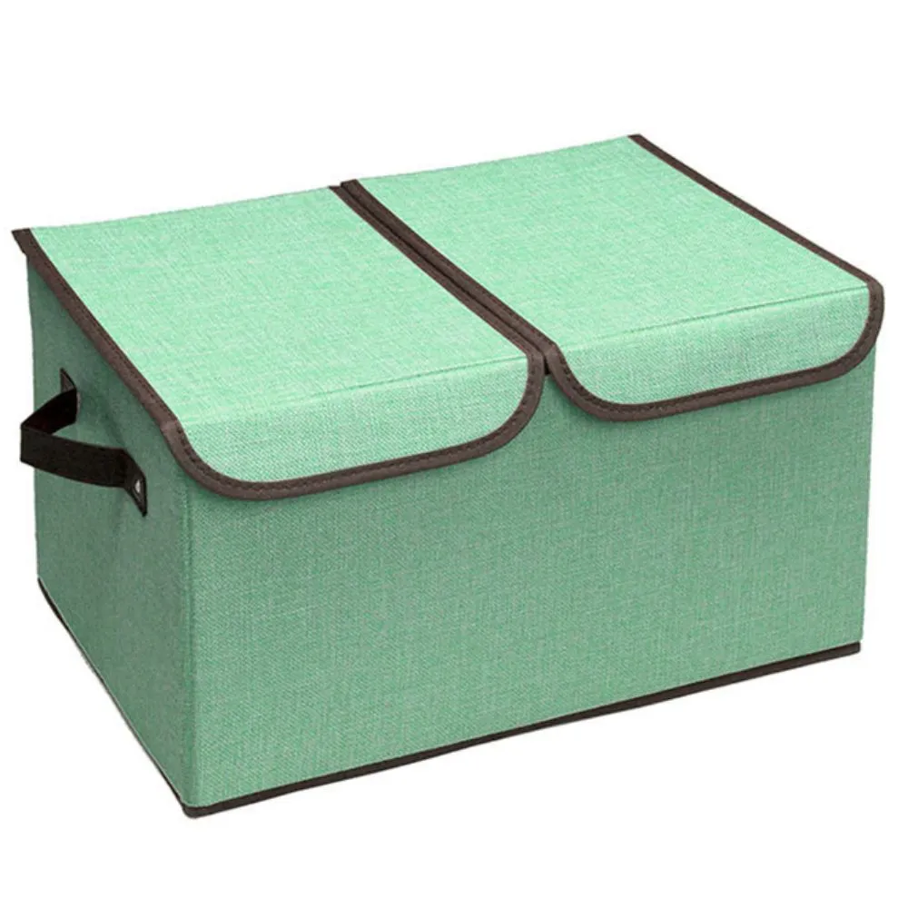 Double Cover Large Clothes Storage Box (16.5'' x 11.8'' x 9.8'')