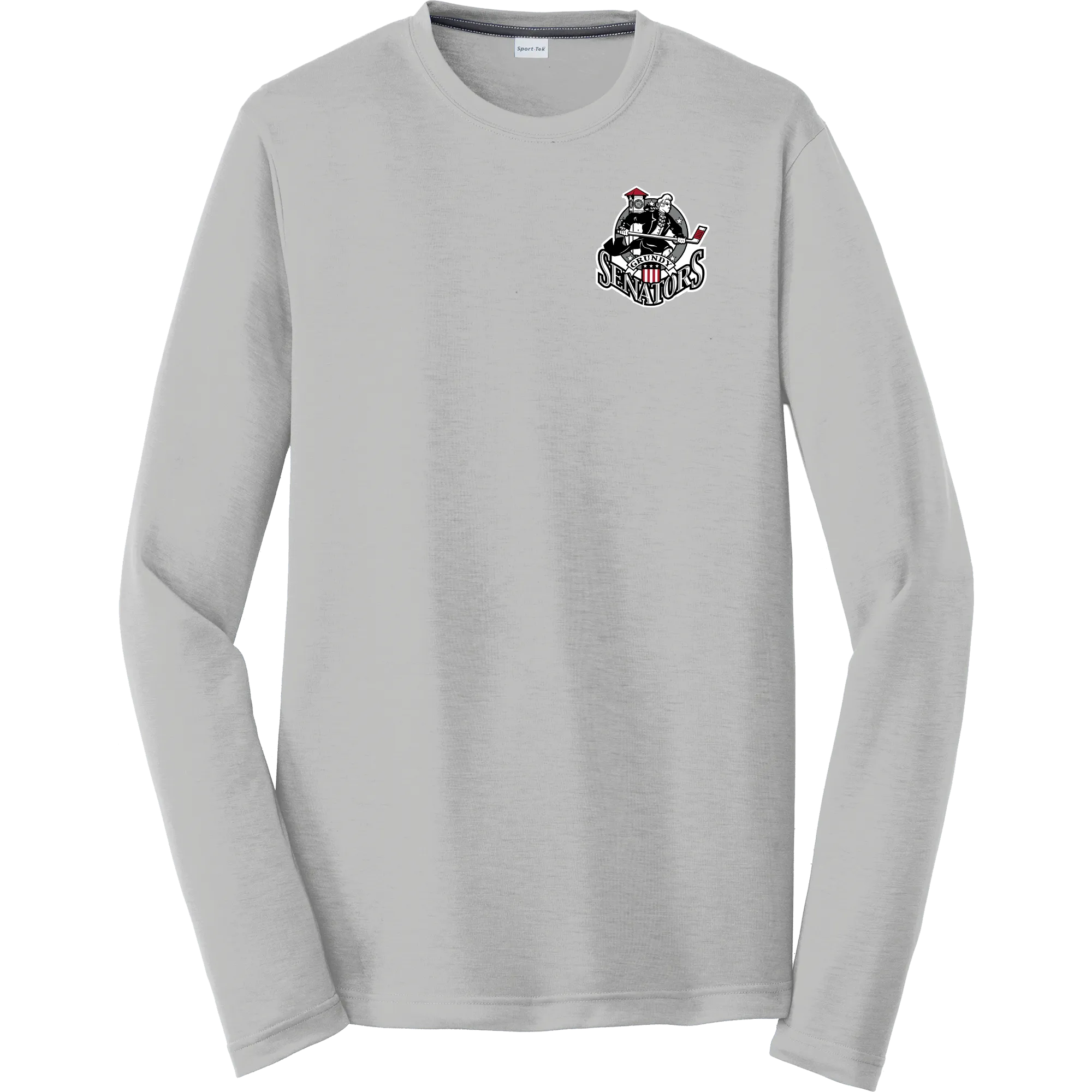 Grundy Senators Long Sleeve PosiCharge Competitor Cotton Touch Tee