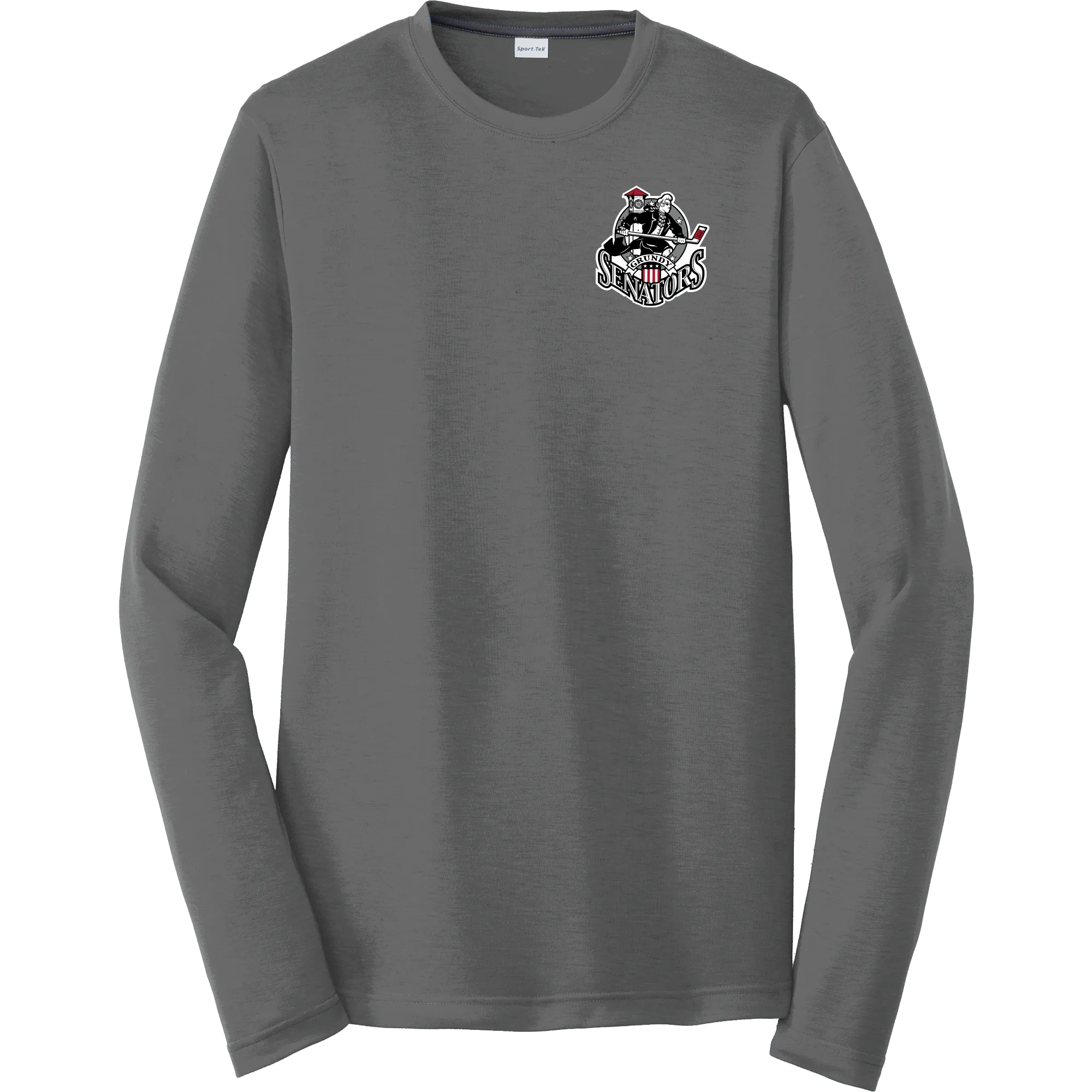 Grundy Senators Long Sleeve PosiCharge Competitor Cotton Touch Tee