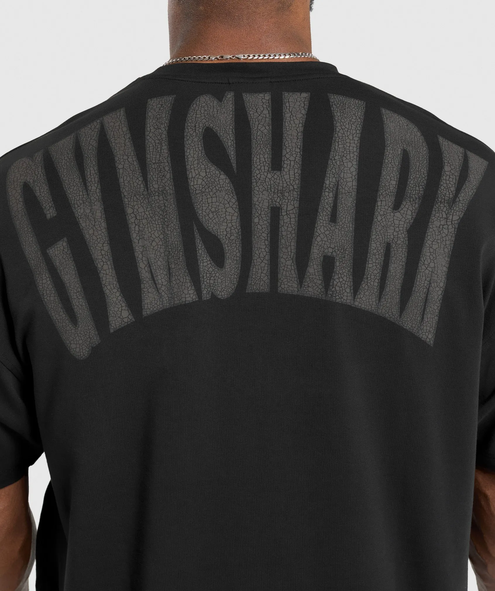 Gymshark Bodybuilding Graphic Short Sleeve T-Shirt - Black/Asphalt Grey