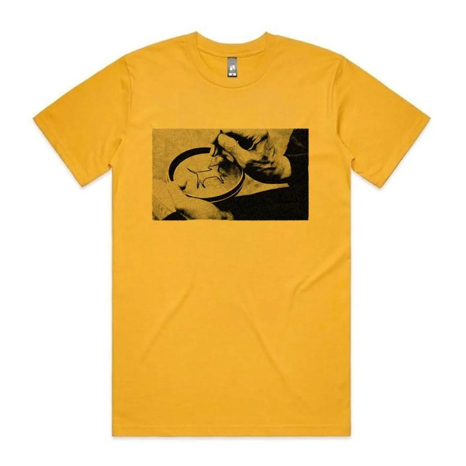 Honeycomb Laika T-Shirt (Yellow)