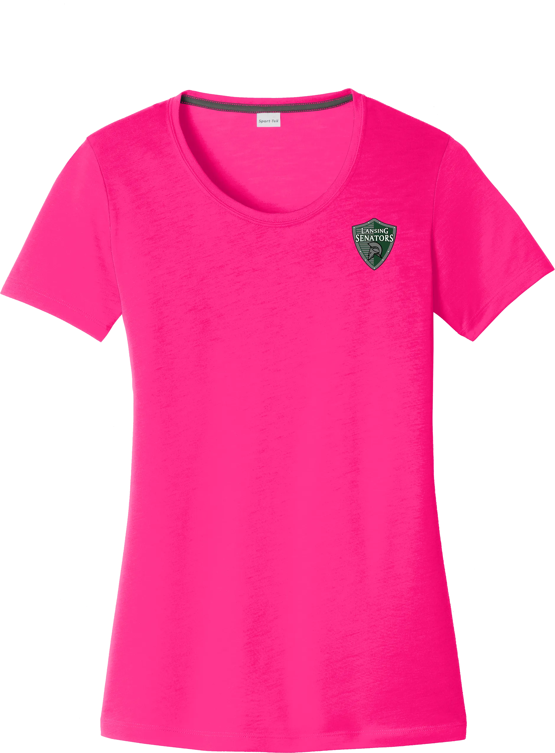 Lansing Senators Ladies PosiCharge Competitor Cotton Touch Scoop Neck Tee