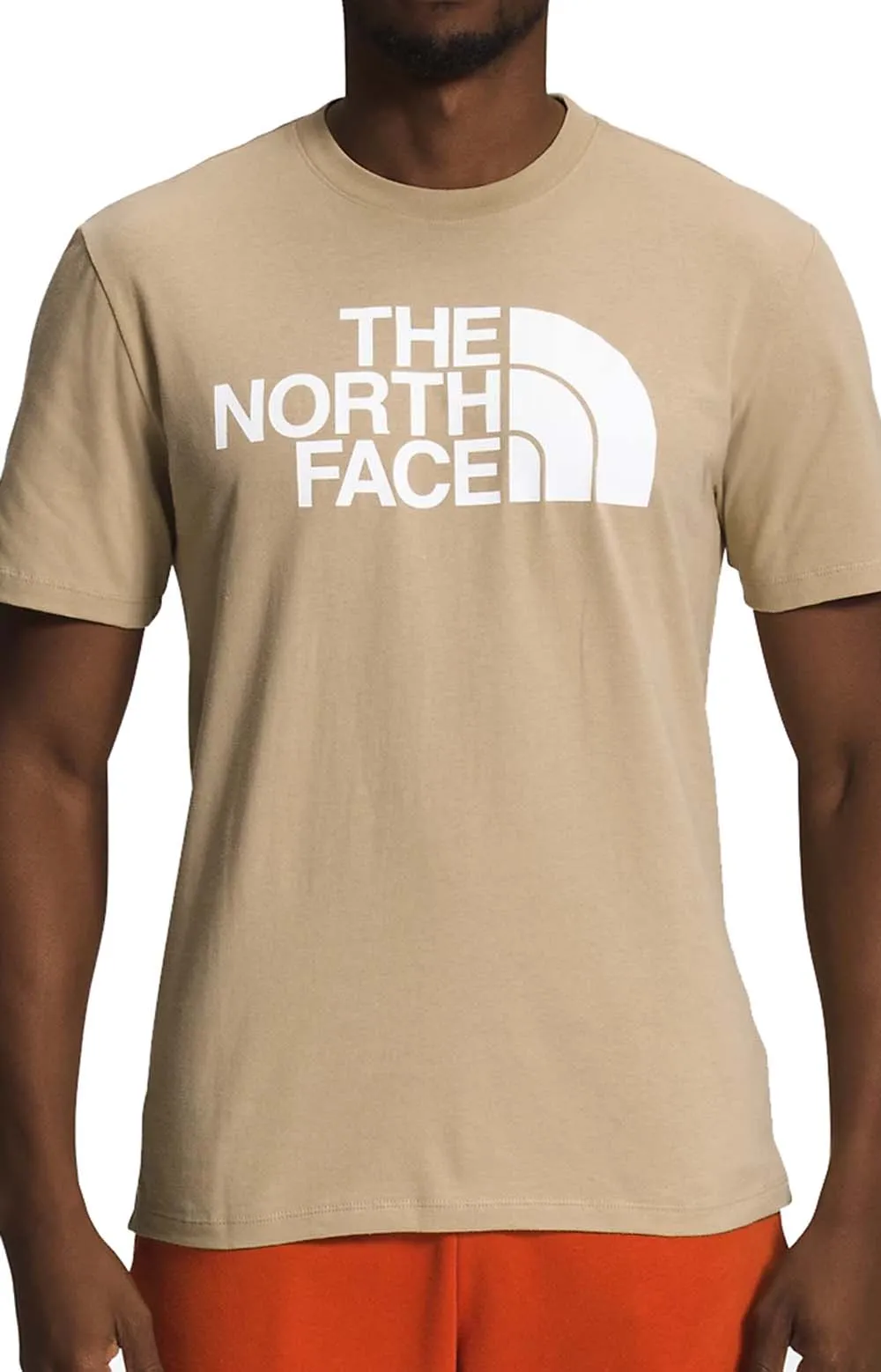 Men's Eco-Friendly Half Dome Graphic Tee - Khaki Stone by The North Face