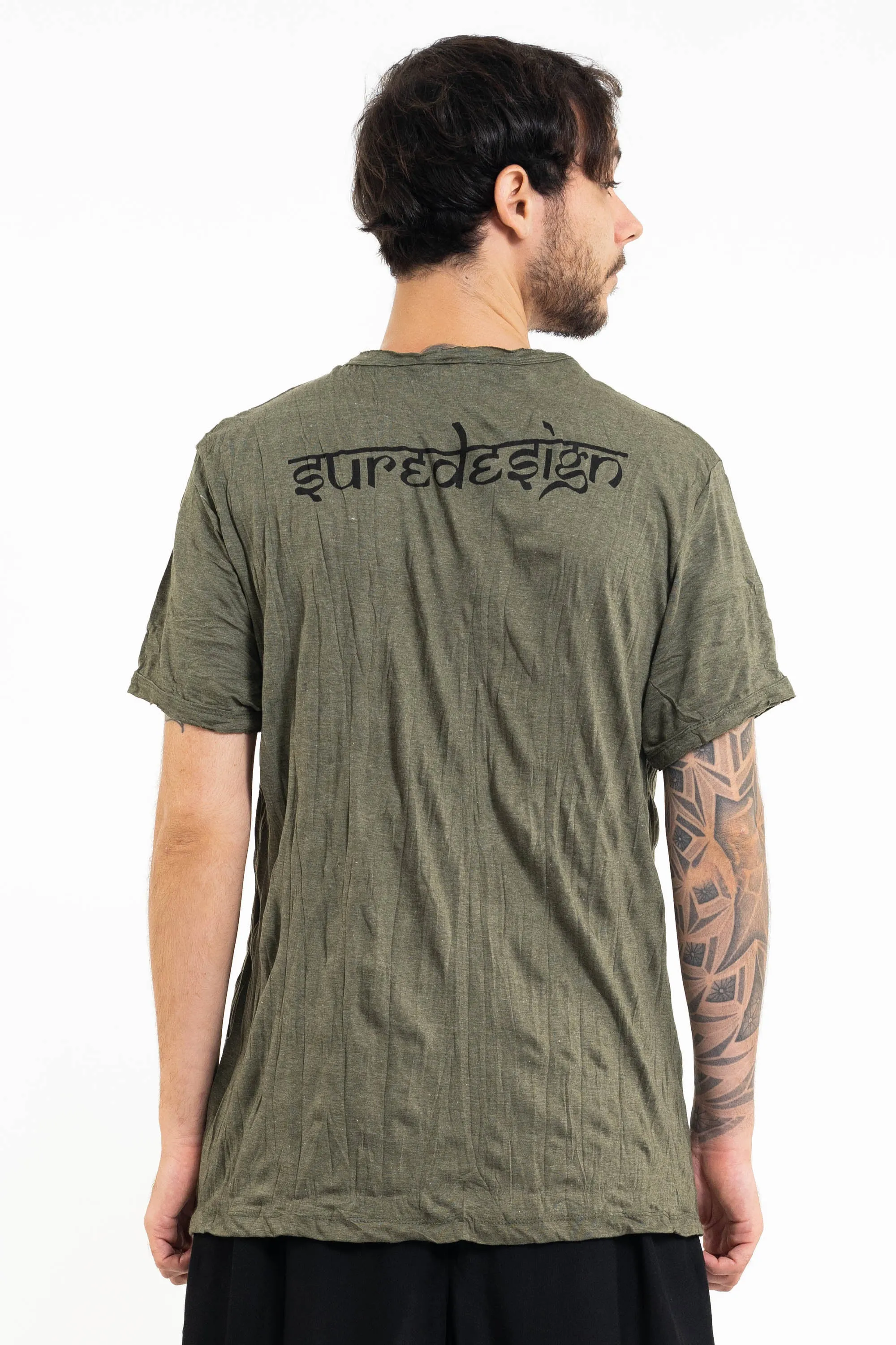 Mens Lord Ganesh T-Shirt in Green