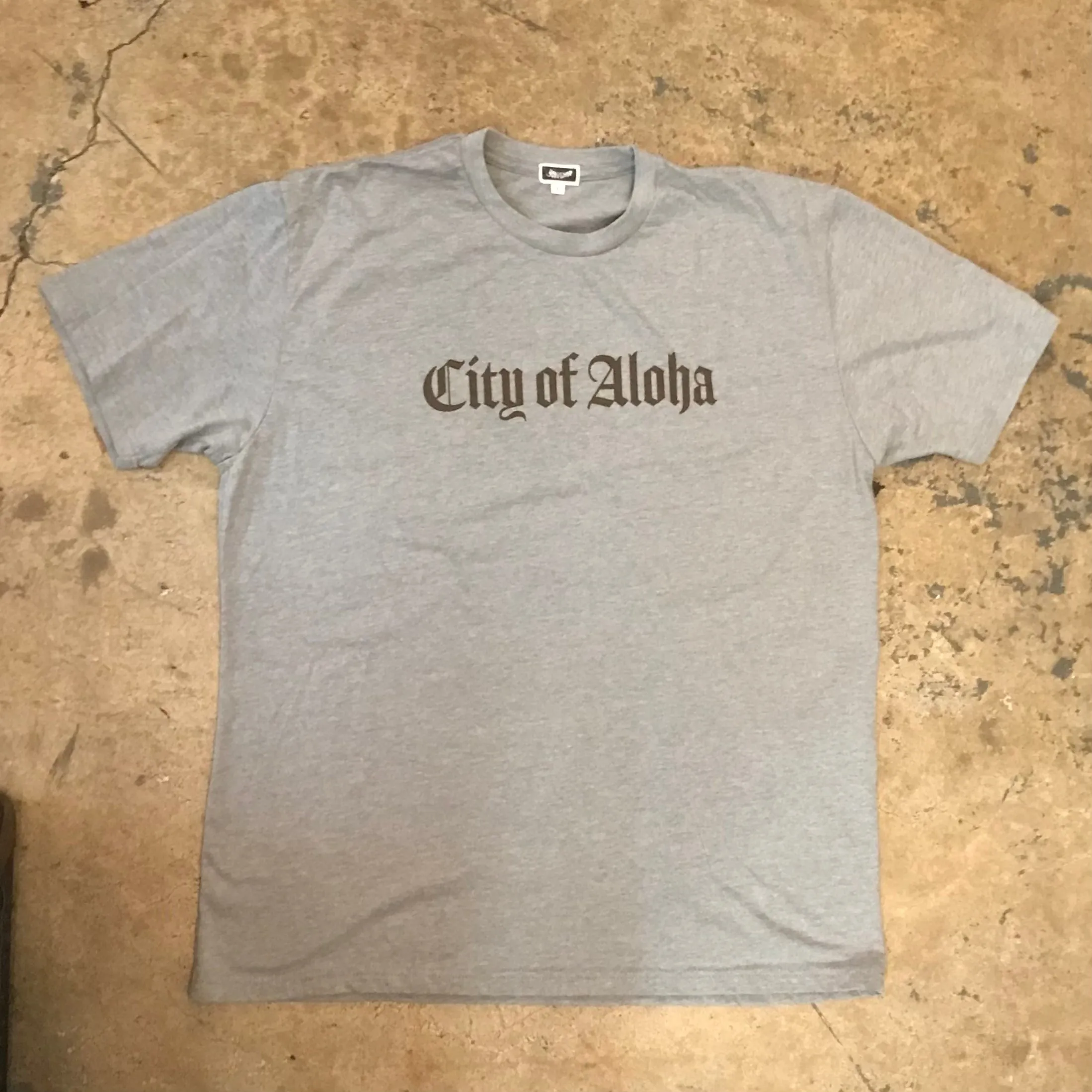 Old English "City of Aloha" T-Shirt