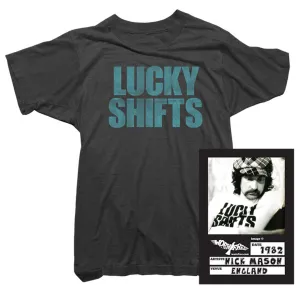 Pink Floyd T-Shirt - Lucky Shifts Tee worn by Nick Mason