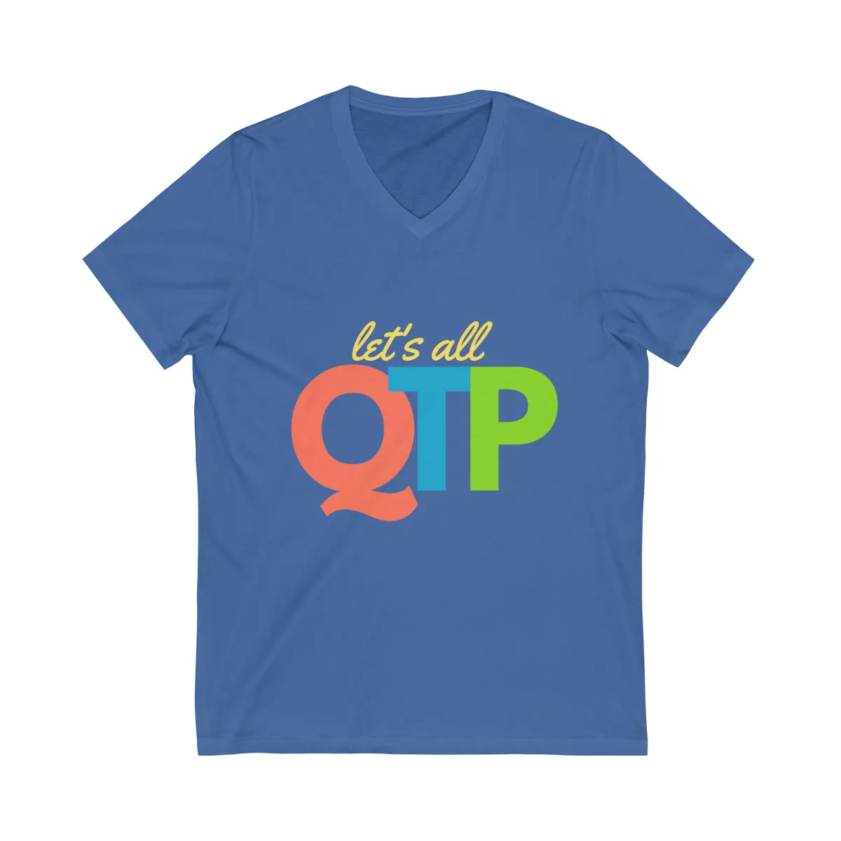 QTP Short Sleeve V-Neck Tee