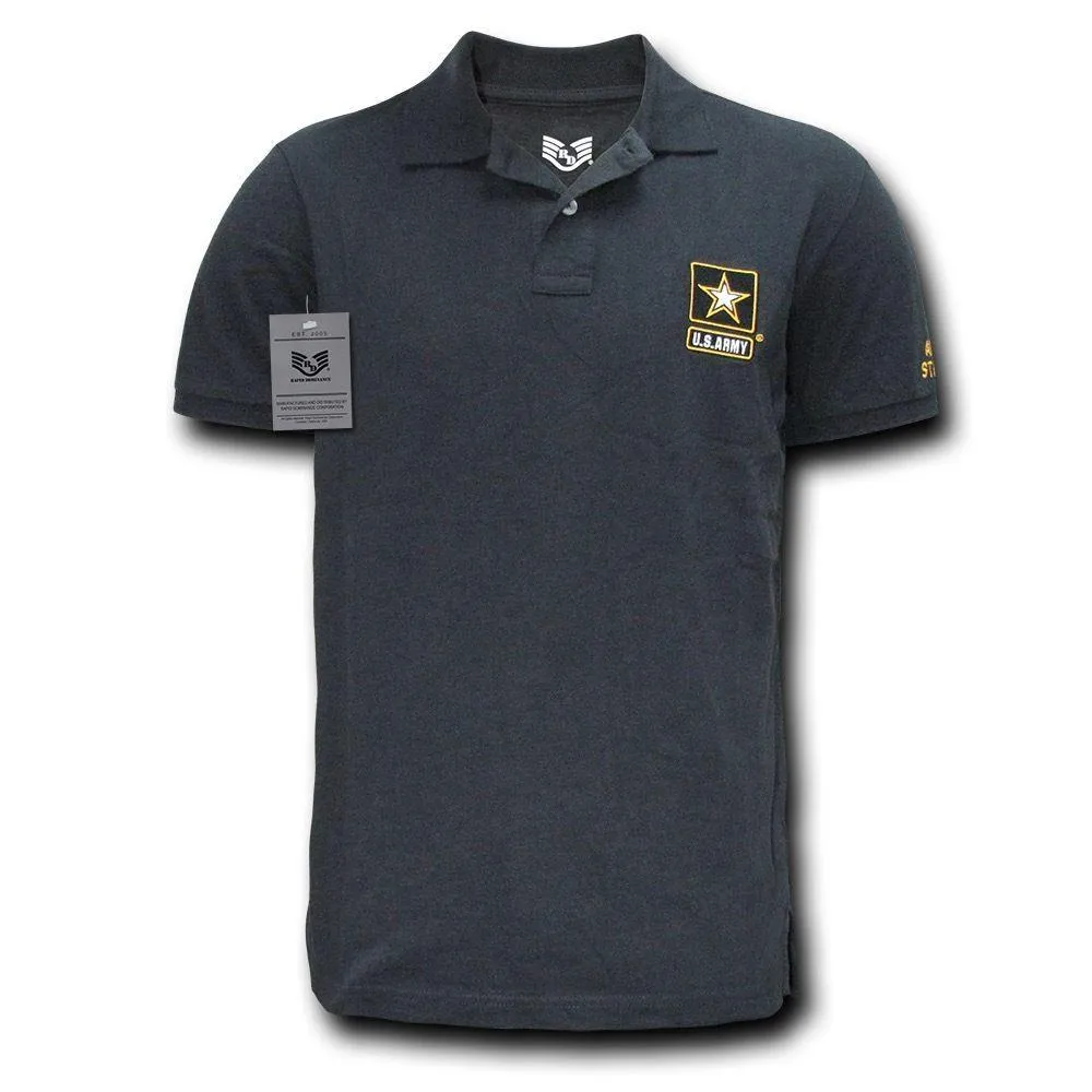 Rapid Choice Polo Lightweight Military Air Force Marine Navy Army T-Shirts Tees