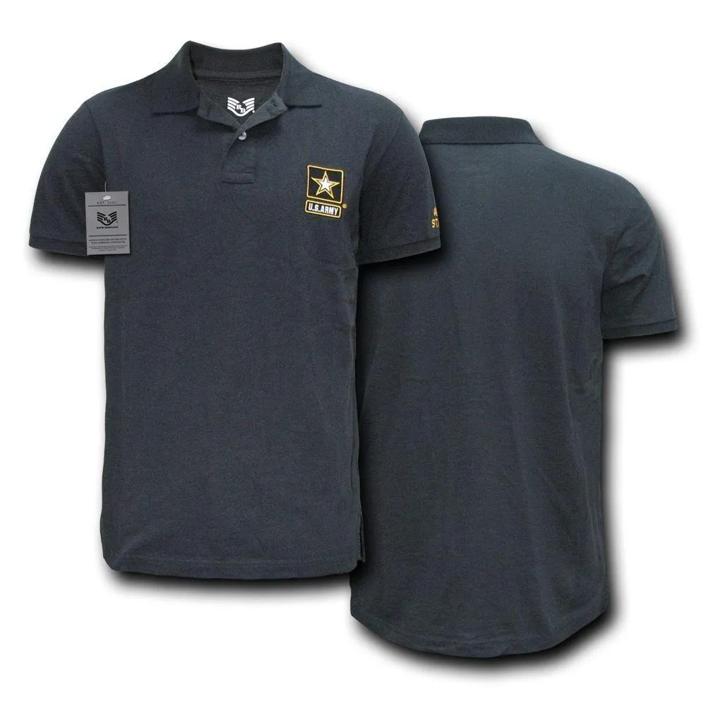 Rapid Choice Polo Lightweight Military Air Force Marine Navy Army T-Shirts Tees