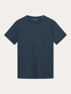 Regular fit Basic tee - Total Eclipse