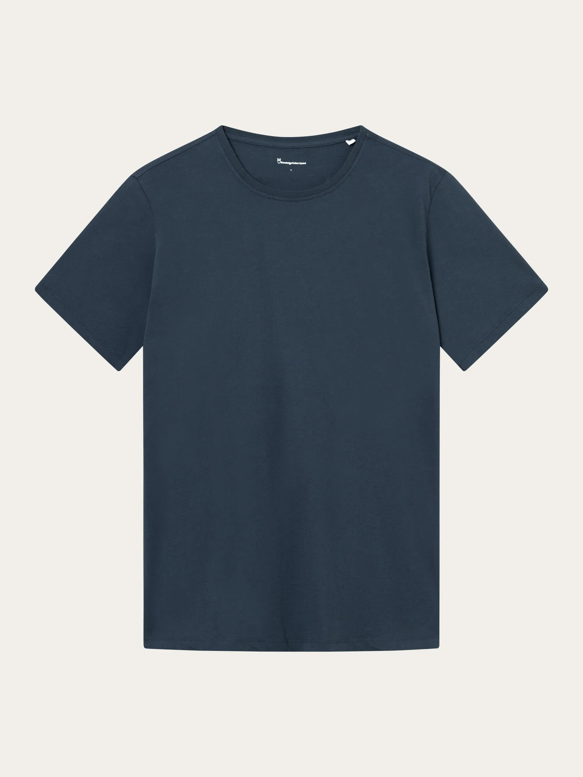 Regular fit Basic tee - Total Eclipse