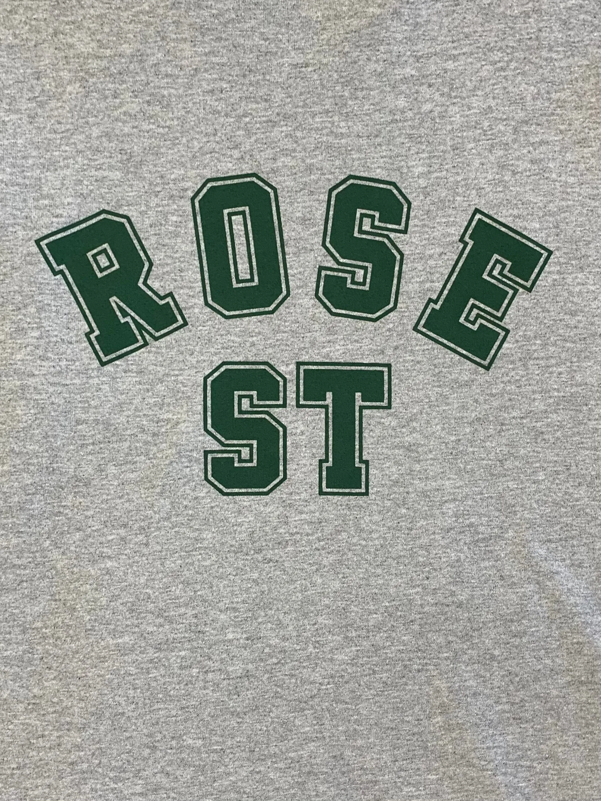 Rose Street Double Arc Logo Tee Heather Gray