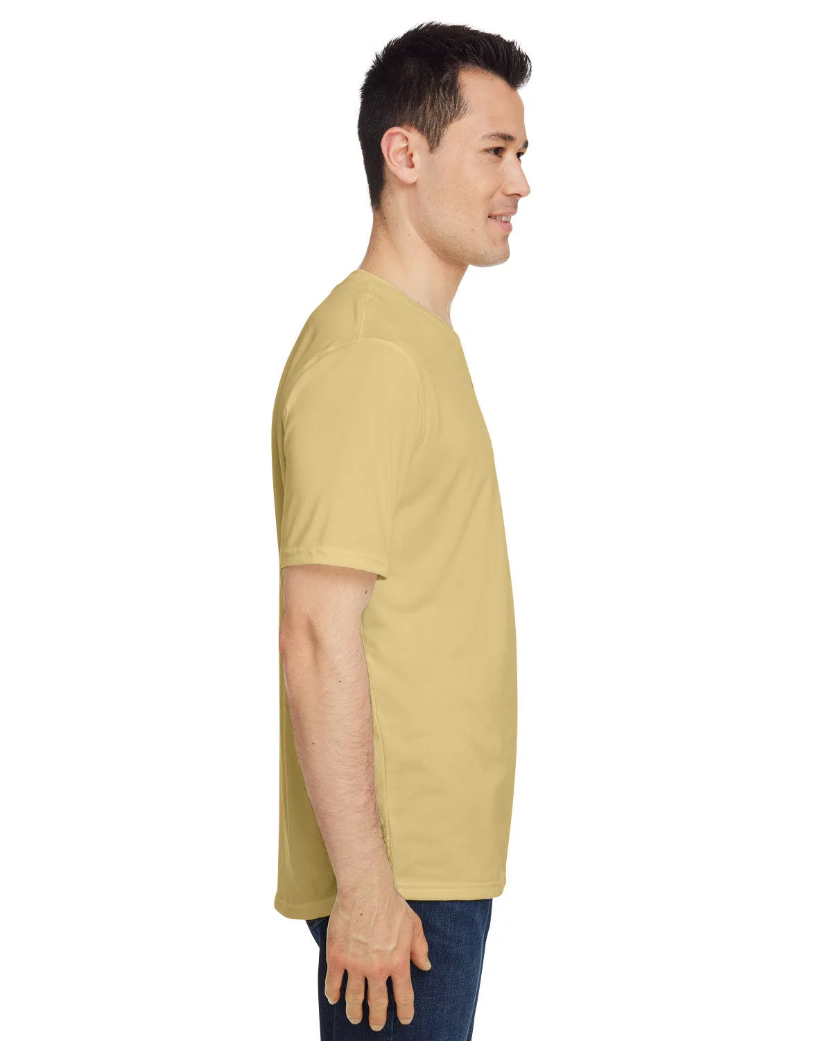 Under Armour Men's Tech Branded T-Shirts, Vegas Gold